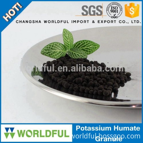 potassium humate granules extracted from leonardite agriculture products